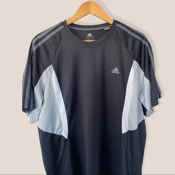 Adidas Men’s Athletic Short Sleeve Tee Large - Picture 2 of 8